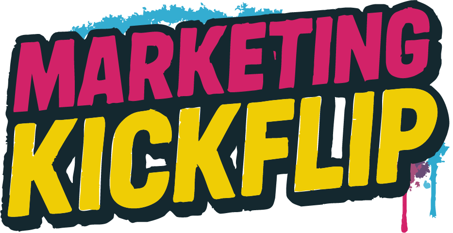 Marketing Kickflip Logo